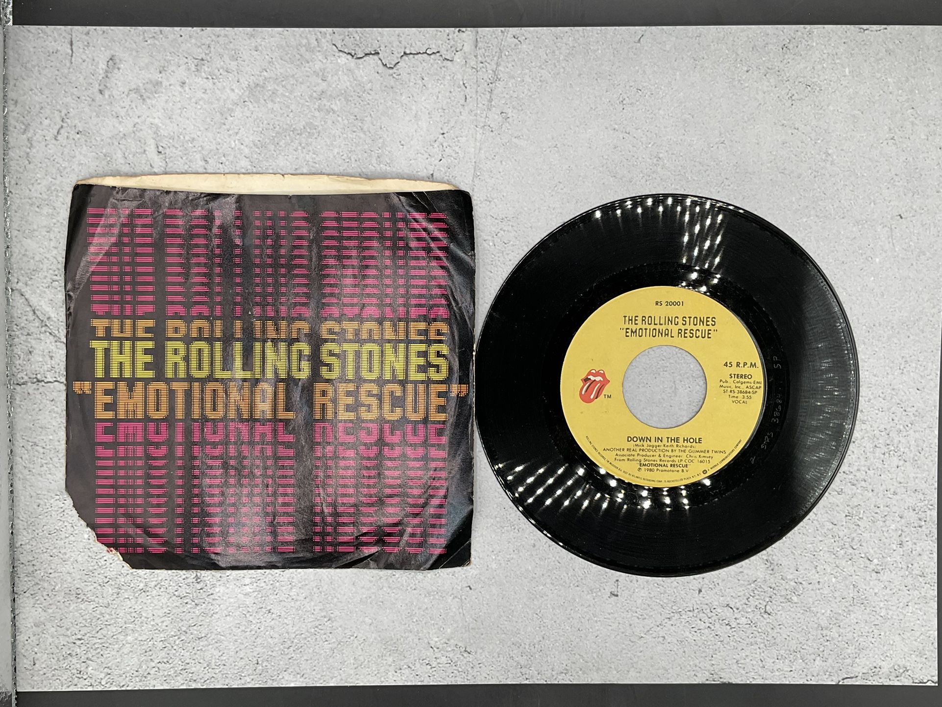 Rolling Stones 45 Vinyl