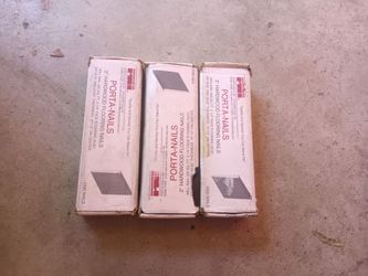 Porta nailer 2" hardwood flooring nail tools