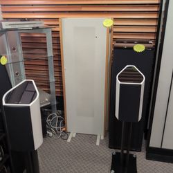 Magneplanar Magnepan MG-1 Speakers Working