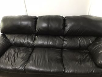 Black couch