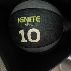 Weighted Medicine Ball 10lb Black 