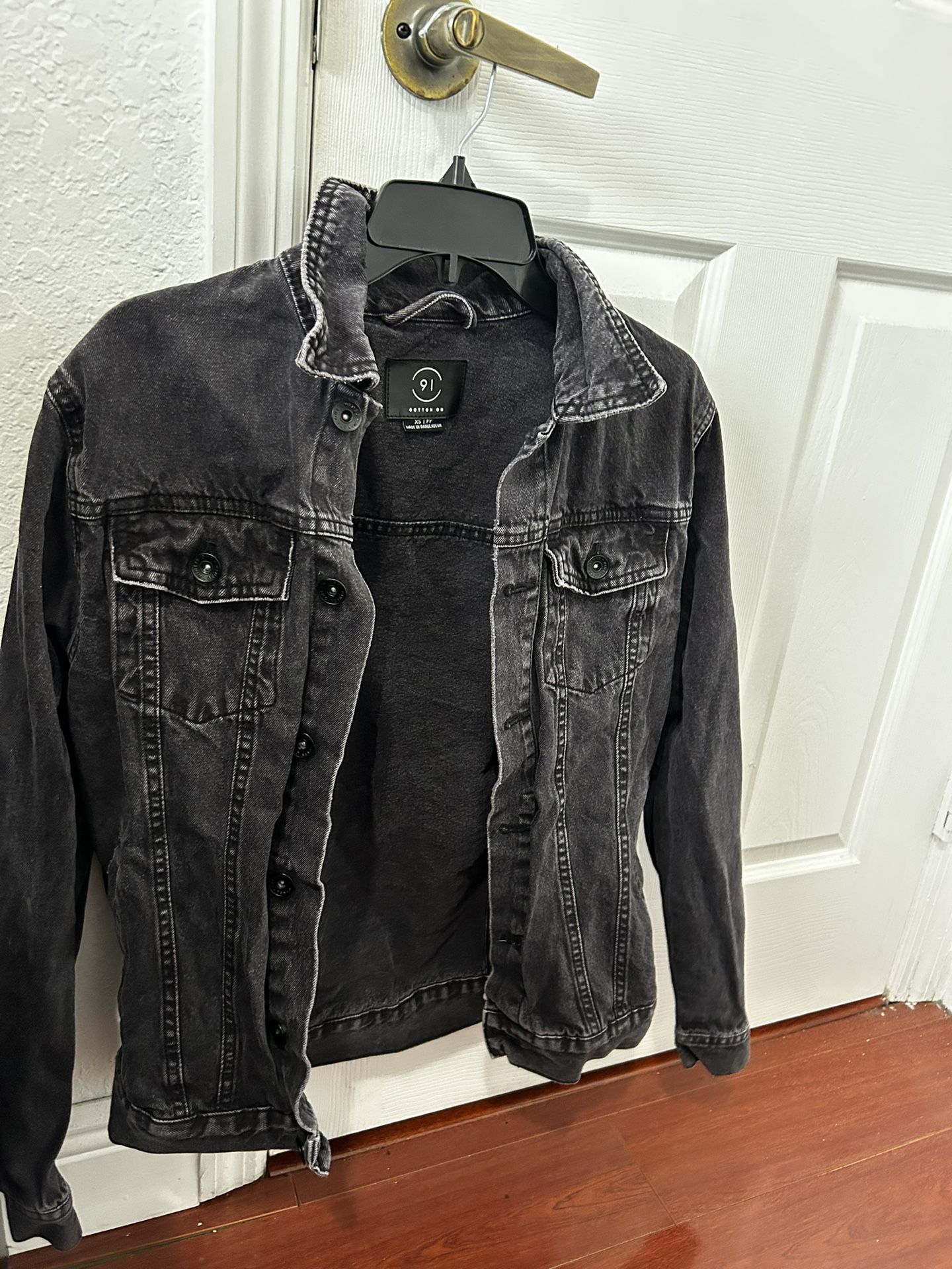 Cotton On Dark Grey Denim Jacket