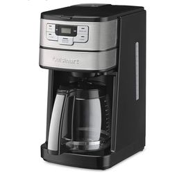 Brand New (Unopened box!) Cuisinart Automatic Grind & Brew 12-Cup Coffee Maker with Blade Grinder, Programmable Coffee Machine Glass Carafe with 1-4 C