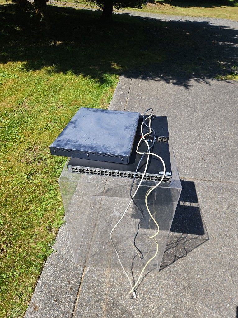 Ethernet Switch And KVM Lot
