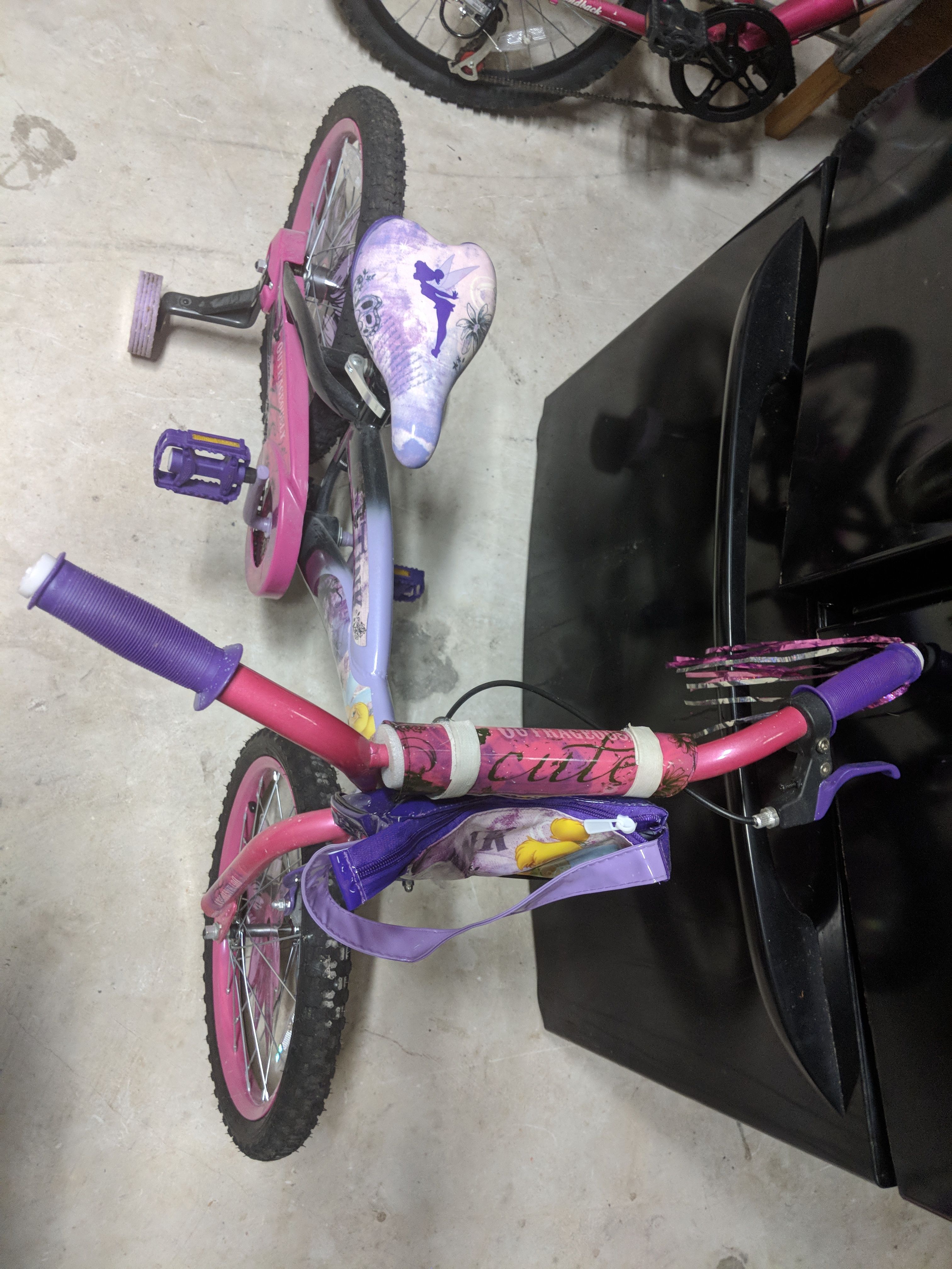 Huffy Disney Fairies 18 inch Bike Girls Sassy Tink Tinkerbell