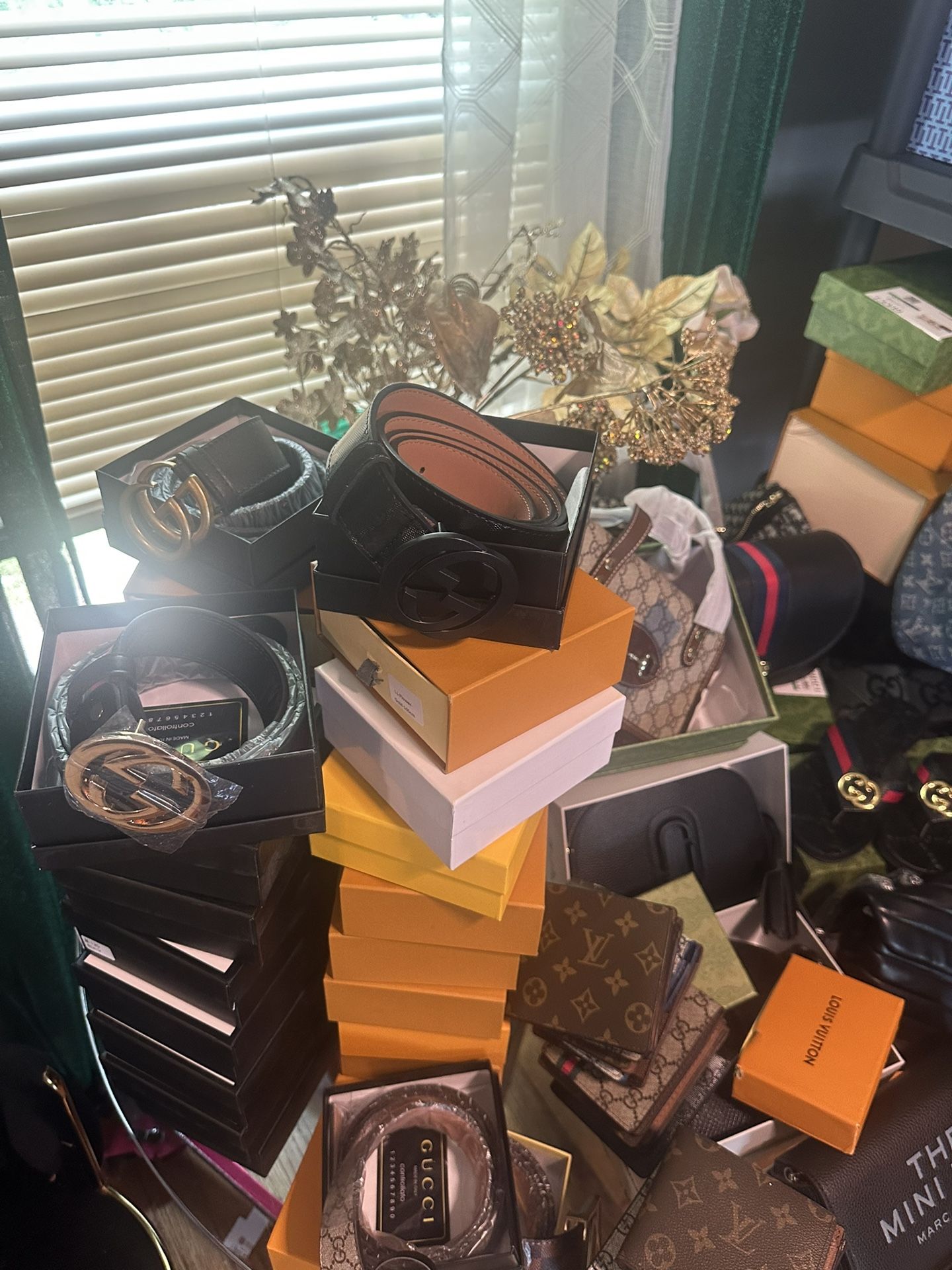 belts and wallets