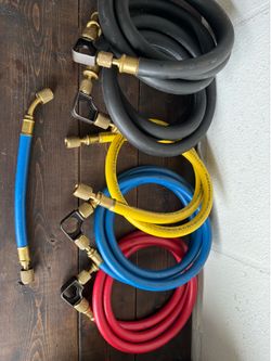 HVAC appion recovery hose set