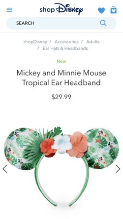 Disney Parks Minnie Summer Ears