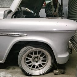 55 Chevy  Pickup  Wrap Around Windo