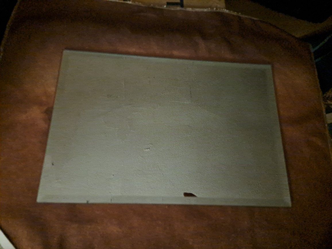 Small Beveled Rectangle Mirror