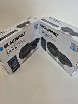 BLAUPUNKT 2 PAIRS 6×8 4 WAY 360 WATTS CAR SPEAKER