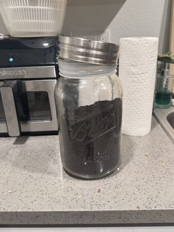 Glass jar