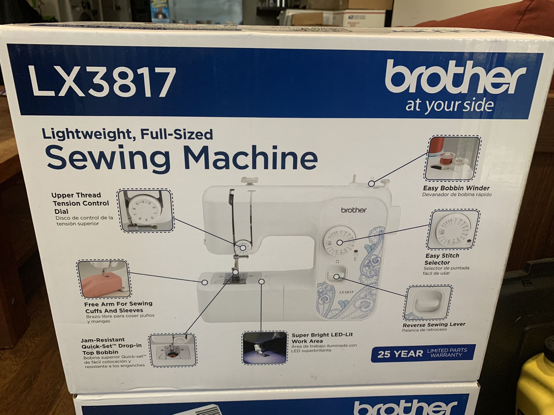 Brother LX3817 17-Stitch Full-size Sewing Machine