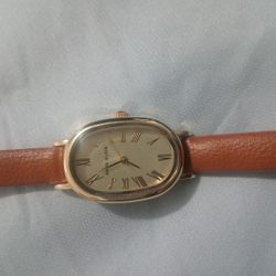 Anne Klein Leather Watch