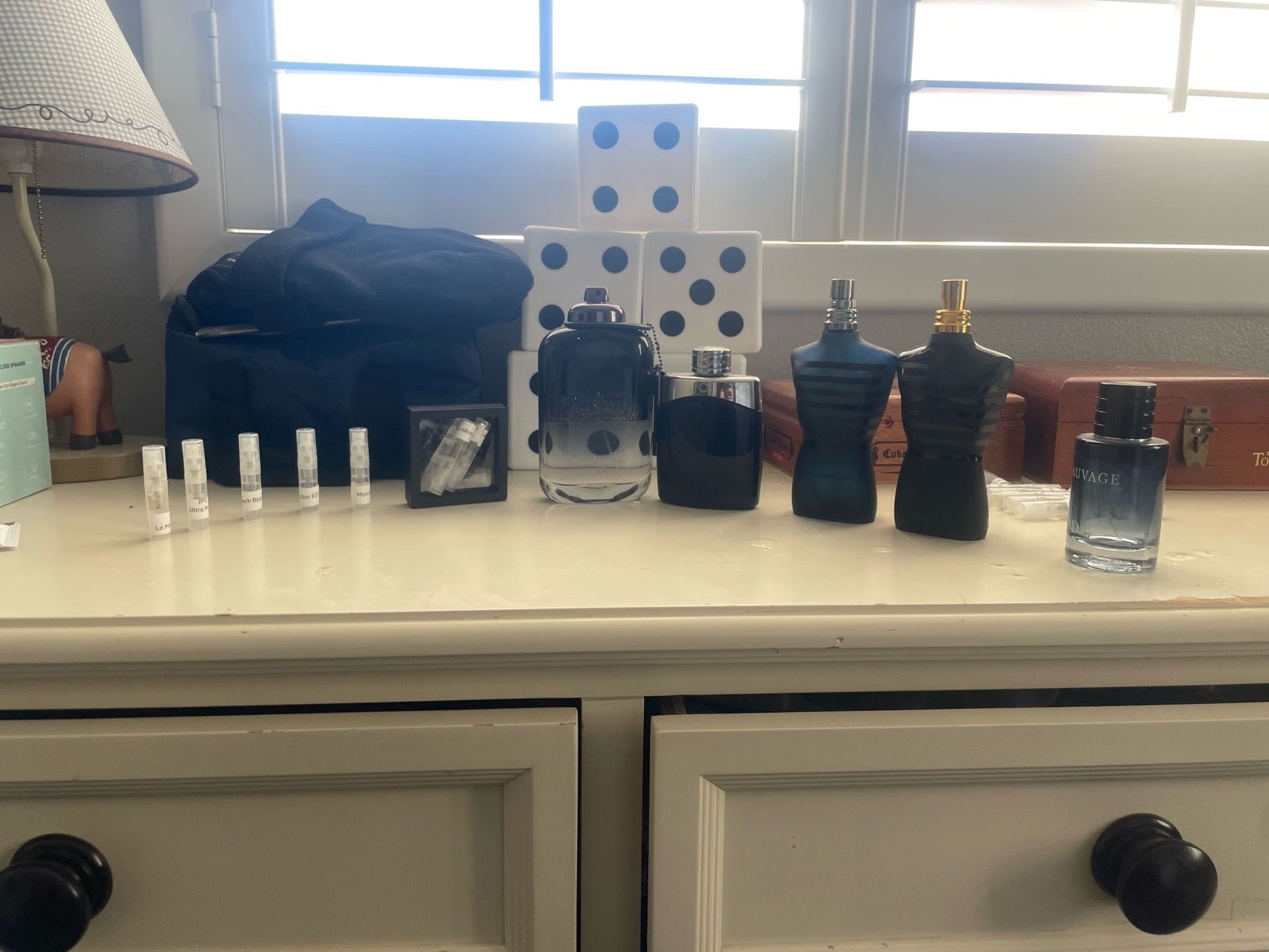 Cologne bottles 5ml