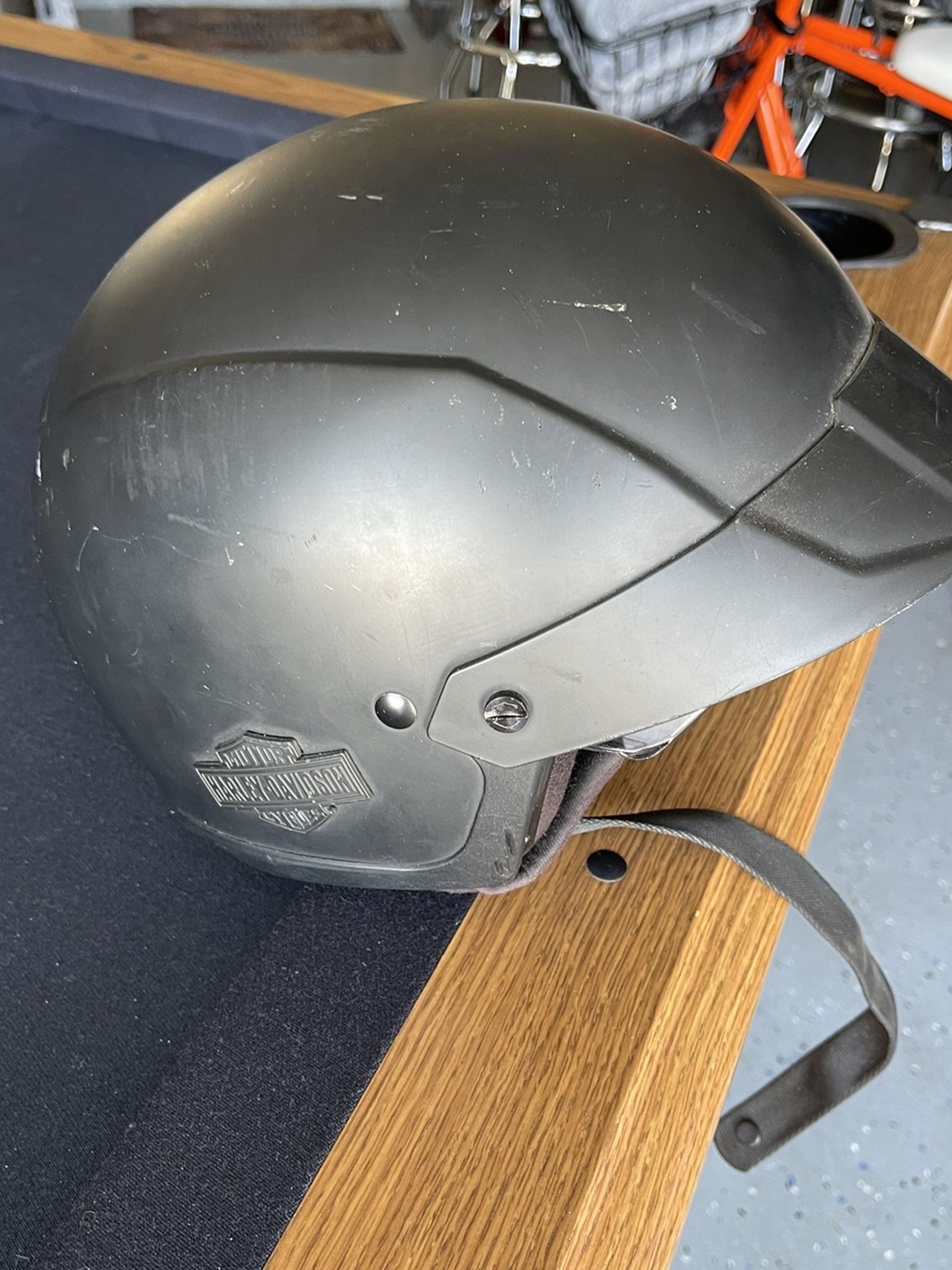 Harley Davison motorcycle helmet