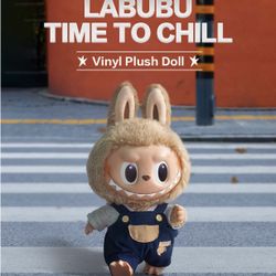 LABUBU Time to chill-Vinyl Plush Doll