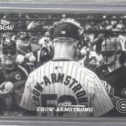 2024 Topps Black & White - Pete Crow-Armstrong #60 (RC)