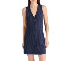 Pinstripe Dress