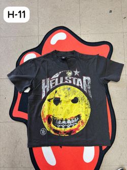 Hellstar Smiley Face Graphic T-Shirt