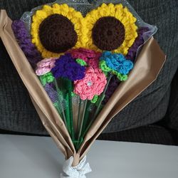 Crochet Flowers Hand Mafe