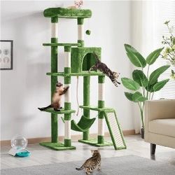 63″ Tall Multilevel Cat Tree