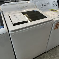LG Washer In Alpine White