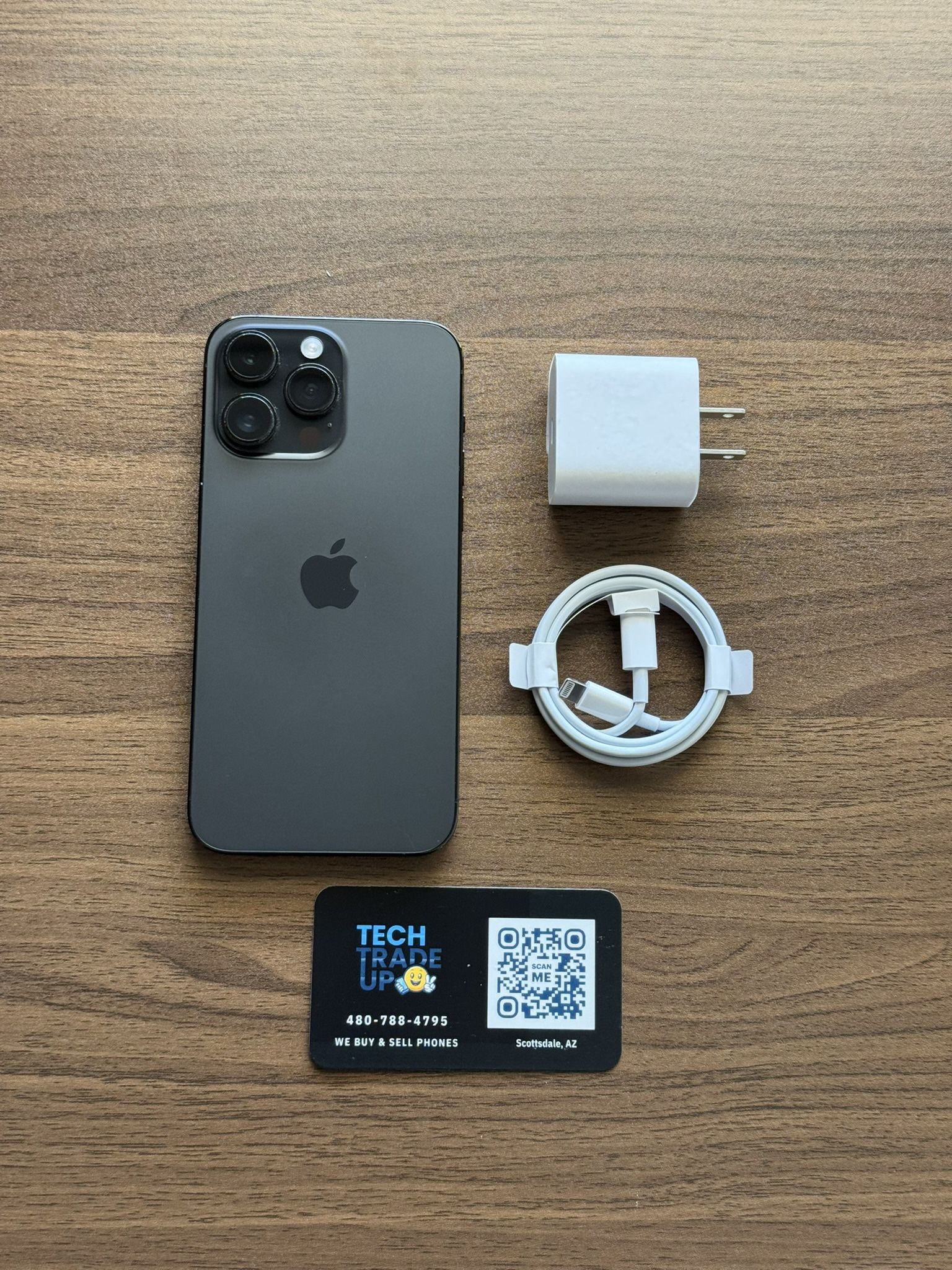 iPhone 14 Pro Max 256Gb Unlocked Free Case And Charger Battery 100%!+ Warranty 