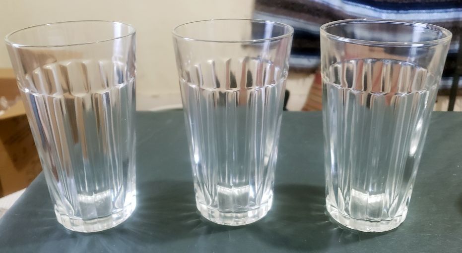 Assorted Drinking Glasses