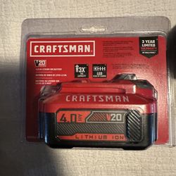 Battery Craftsman 