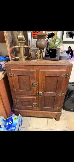 Antique Icebox All Original