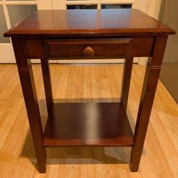 Wooden End Table