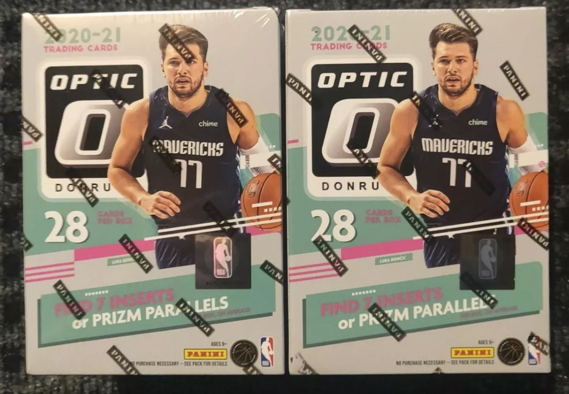 2020-21 Panini NBA Donruss Optics Basketball Blaster Box
