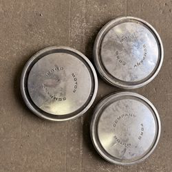 3 Ford Hubcaps Came Off 70's Ranchero 