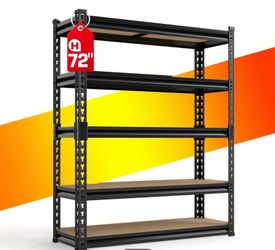 72 H Heavy Duty Metal Shelves