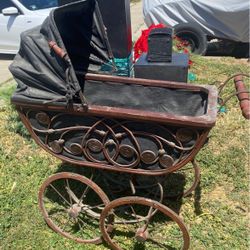 Antique Doll Stroller