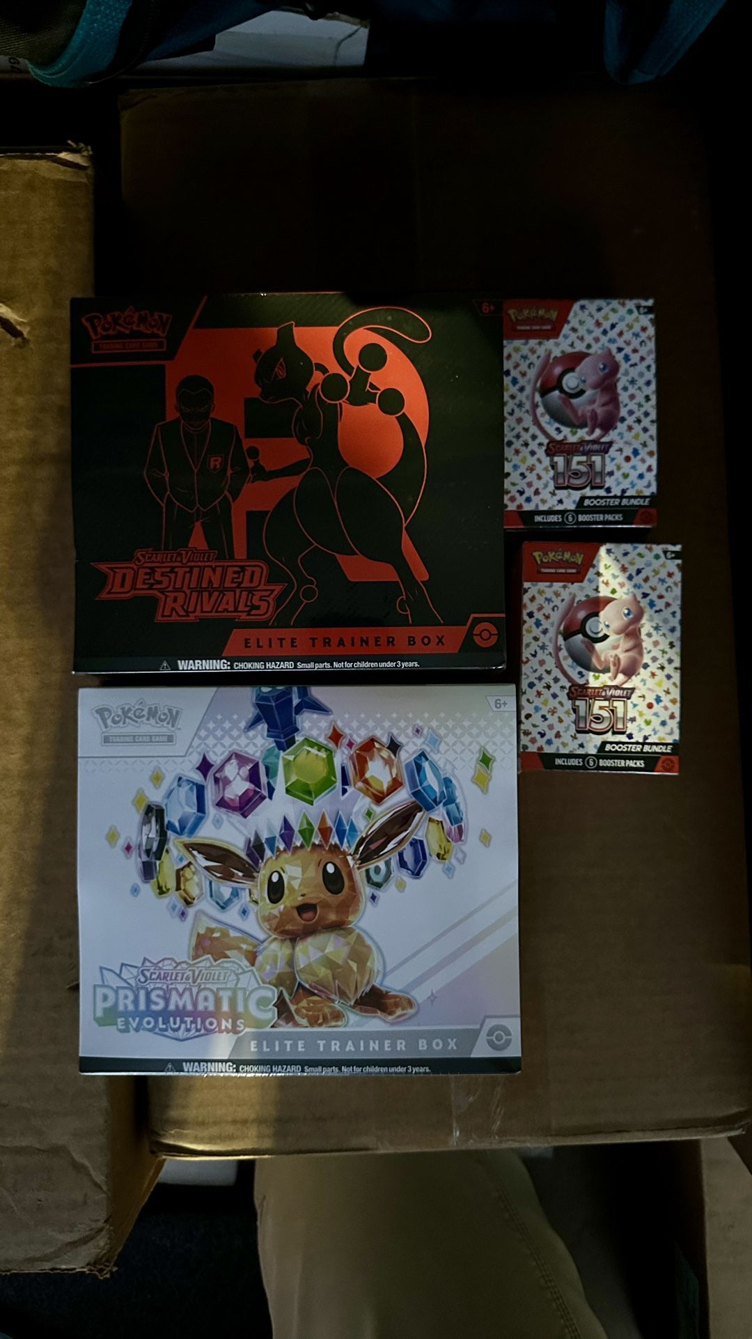 Pokémon 151, Prismatic Evolutions and Destined Rivals