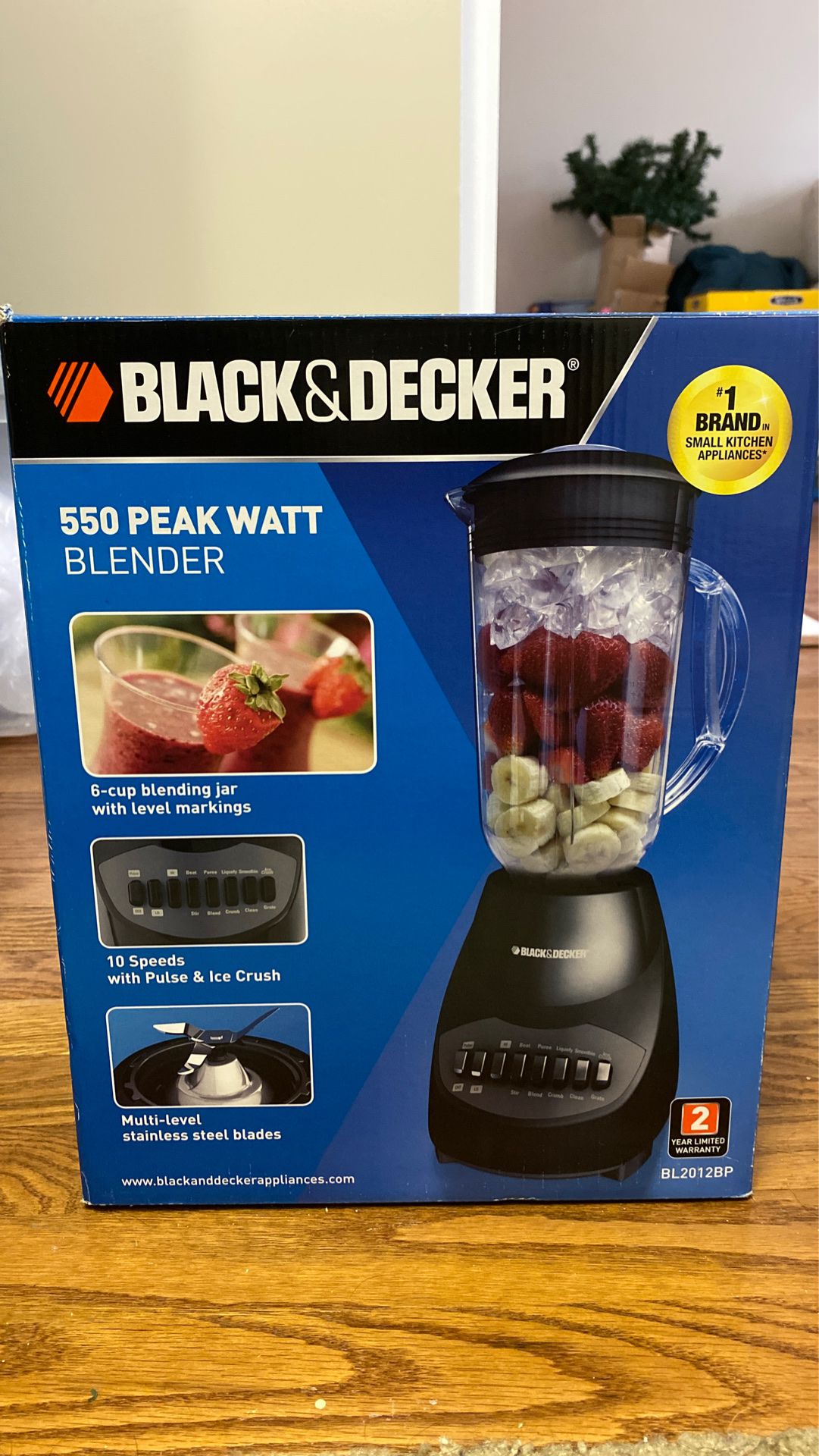 550 Watt Black & Decker Blender