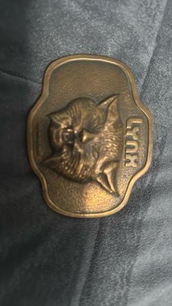 Lynx Belt Buckle 
