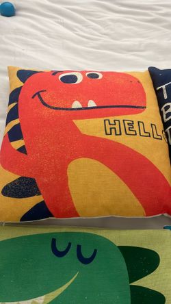 dinosaur cushions