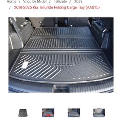 2025 Kia TELLURIDE Rear Cargo Mat OEM (125.00 New)