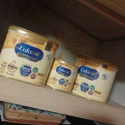 Enfamil Neuropro Infant Formula For sale 2 Tubs And One Can 