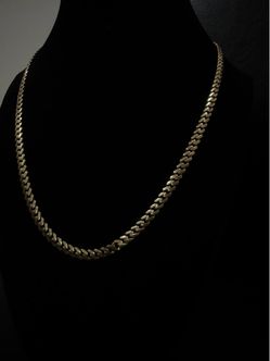 14k Gold Cuban Chain Necklace