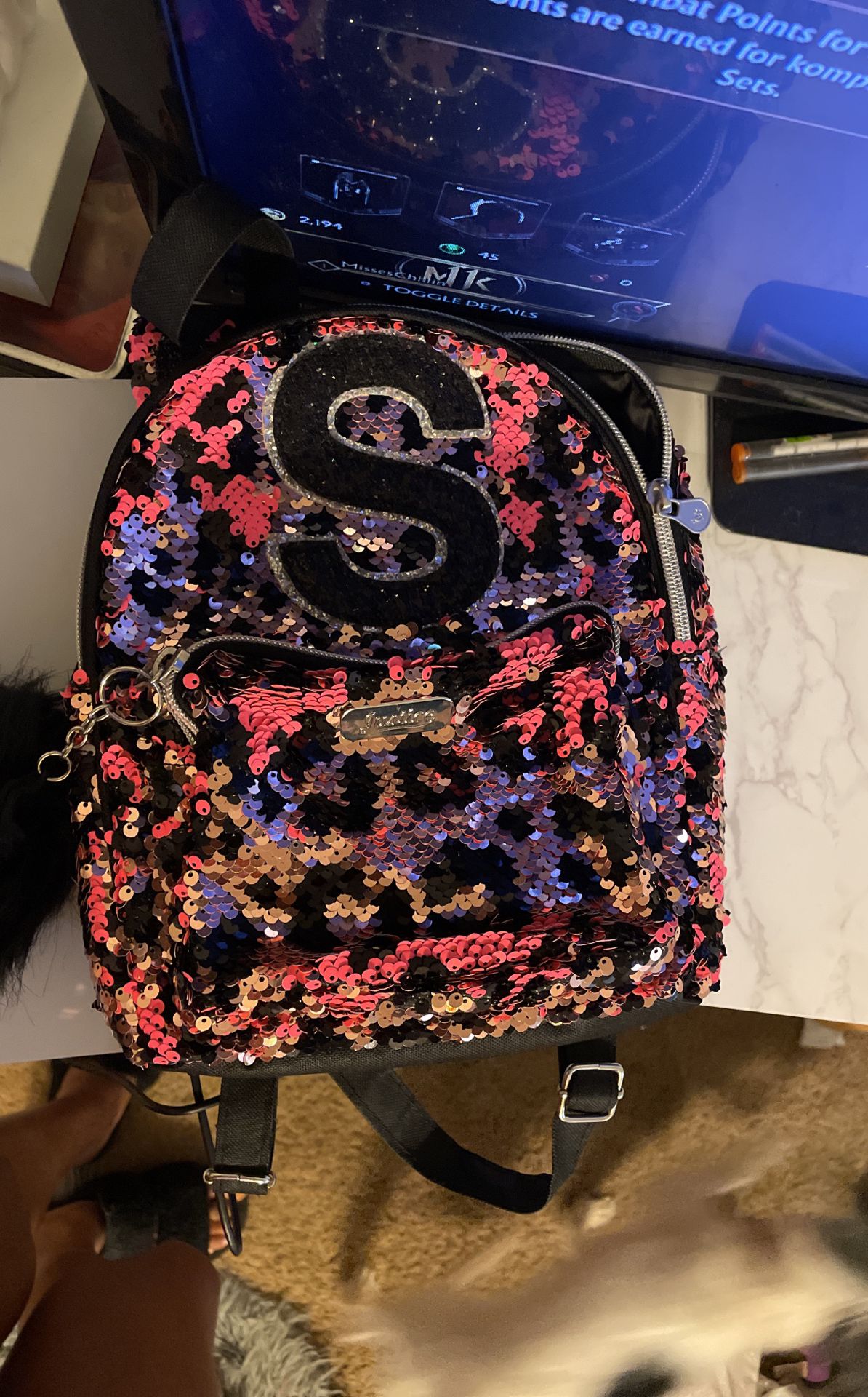 Small S Letter Justice Mini Backpack 10inches for Sale in Phoenix, AZ -  OfferUp