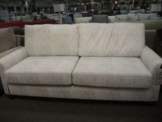 Ivory Two-Cushion Sofa - Ivory | Couch | Living Room Couch