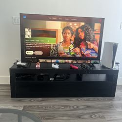 55” TCL TV and TV Stand for Sale