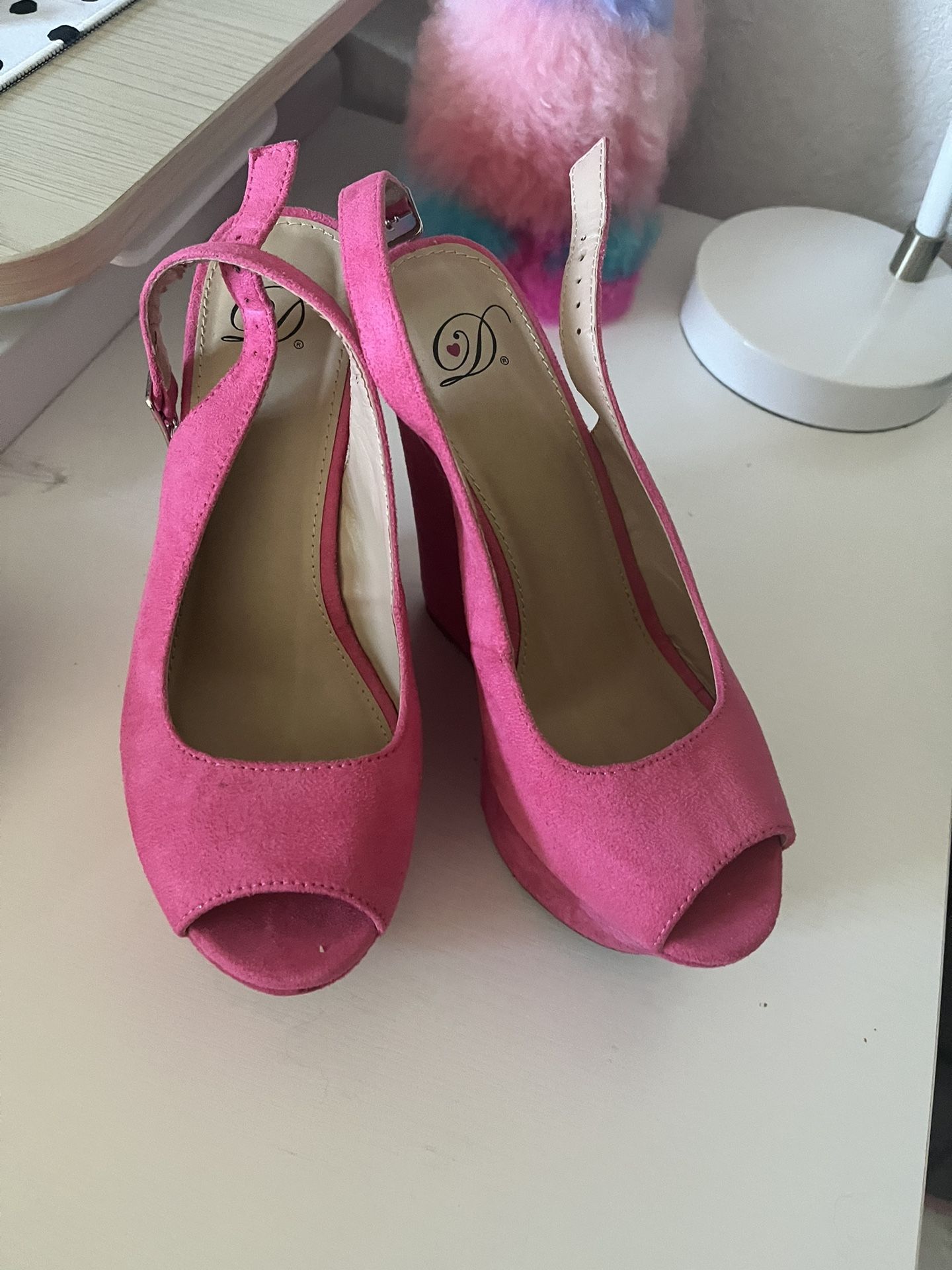 Pink Heels (Barbie) Size 8