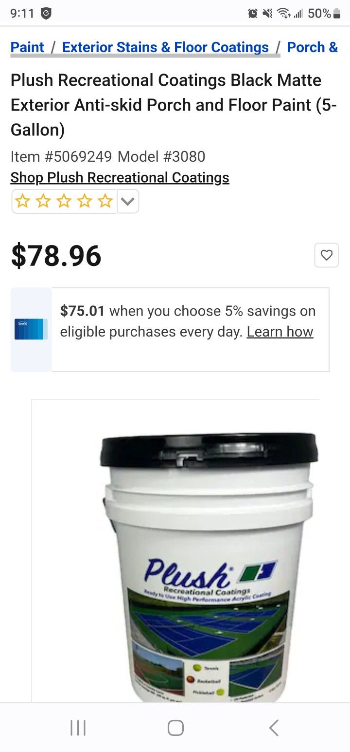 Plush Recreational Coatings Black Matte Exterior