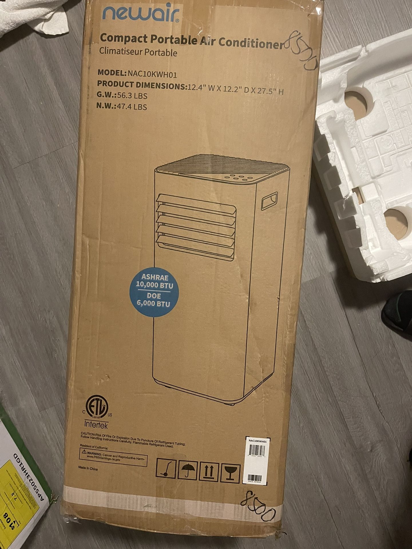 Newair Portable Air Conditioner NOT FREE