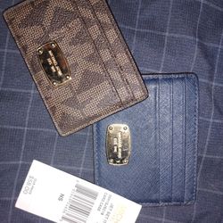 (2) Michael Kors Card Case Wallets NEW*